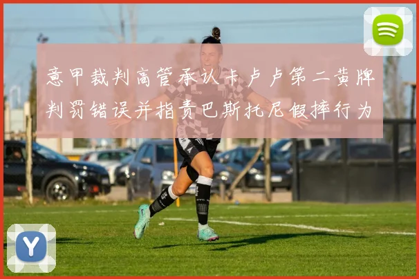 意甲裁判高管承认卡卢卢第二黄牌判罚错误并指责巴斯托尼假摔行为